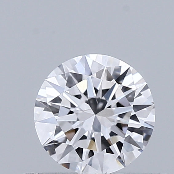 0.43 Carat Round Shaped, Excellent Cut, D Color, VVS2 Clarity, IGI Certified Lab Grown Diamond