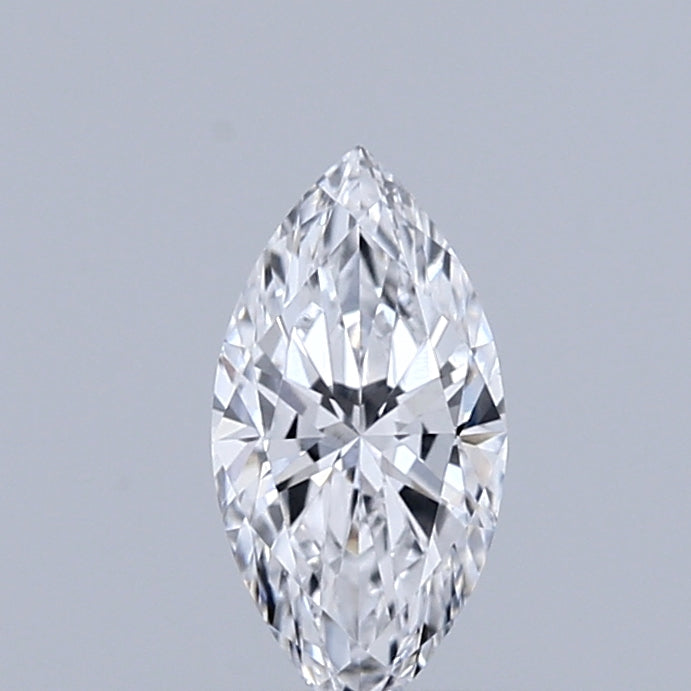 0.36 Carat Marquise Shaped, Ideal Cut, D Color, VVS2 Clarity, IGI Certified Lab Grown Diamond