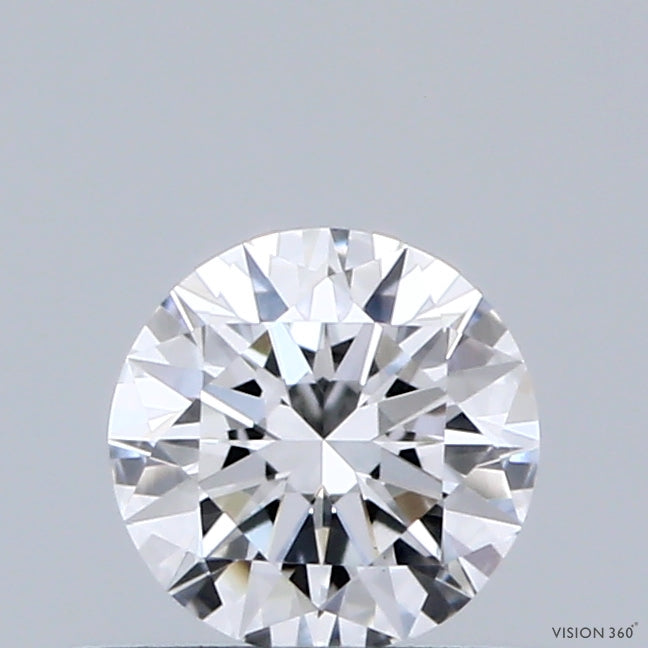 0.48 Carat Round Shaped, Excellent Cut, D Color, VS1 Clarity, IGI Certified Lab Grown Diamond