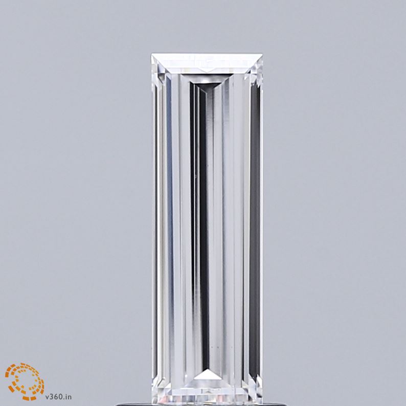 1.13 Carat Baguette Shaped, Very Good Cut, E Color, VS1 Clarity, IGI Certified Lab Grown Diamond