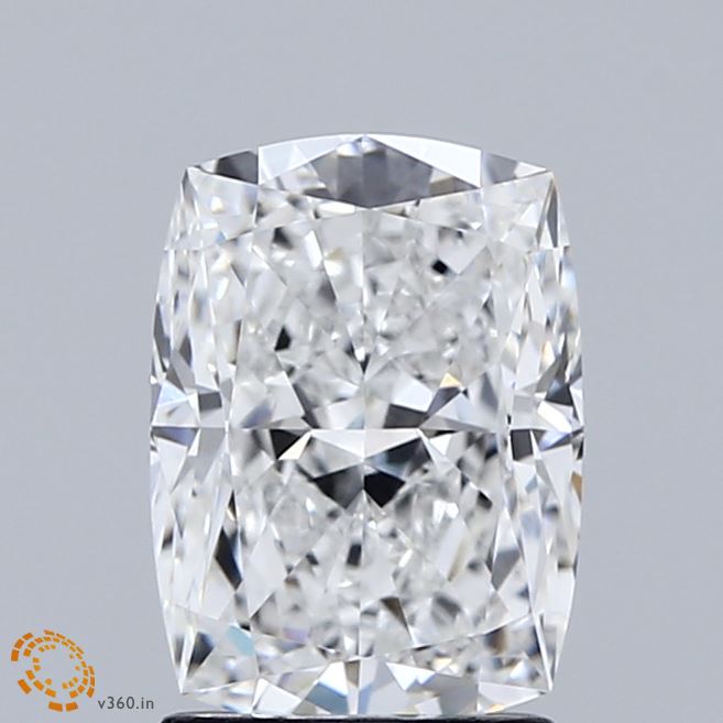 2.08 Carat Cushion Shaped, Ideal Cut, E Color, VVS2 Clarity, IGI Certified Lab Grown Diamond