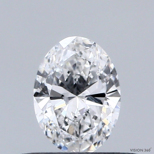 0.35 Carat Oval Shaped, Excellent Cut, D Color, VS1 Clarity, IGI Certified Lab Grown Diamond
