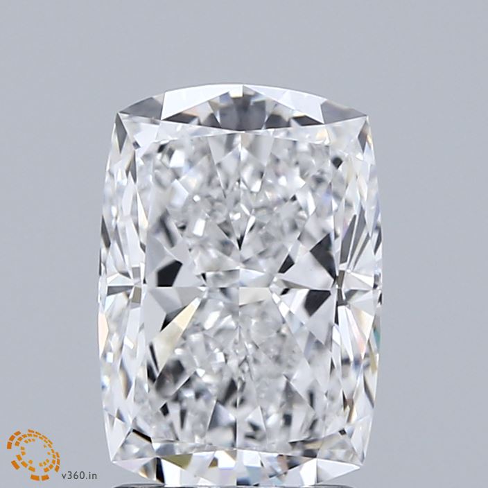 2.45 Carat Cushion Shaped, Very Good Cut, E Color, VVS2 Clarity, IGI Certified Lab Grown Diamond