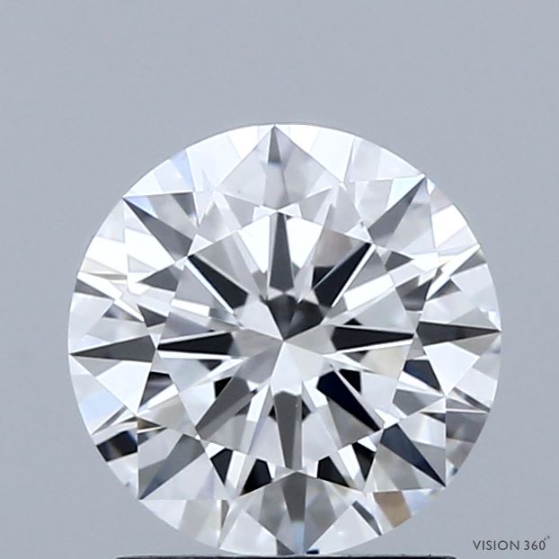 1.51 Carat Round Shaped, Excellent Cut, E Color, VS1 Clarity, IGI Certified Lab Grown Diamond