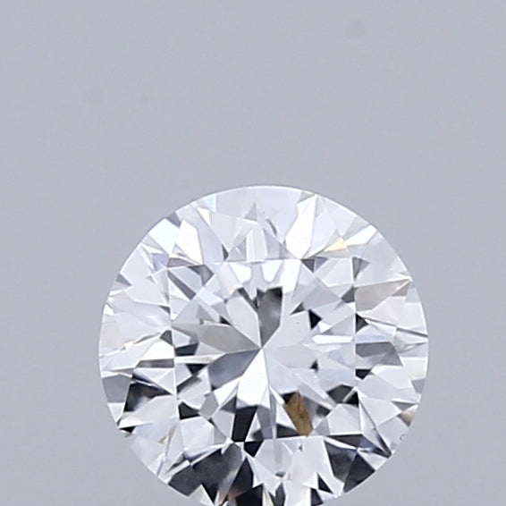 0.39 Carat Round Shaped, Very Good Cut, D Color, VVS2 Clarity, IGI Certified Lab Grown Diamond