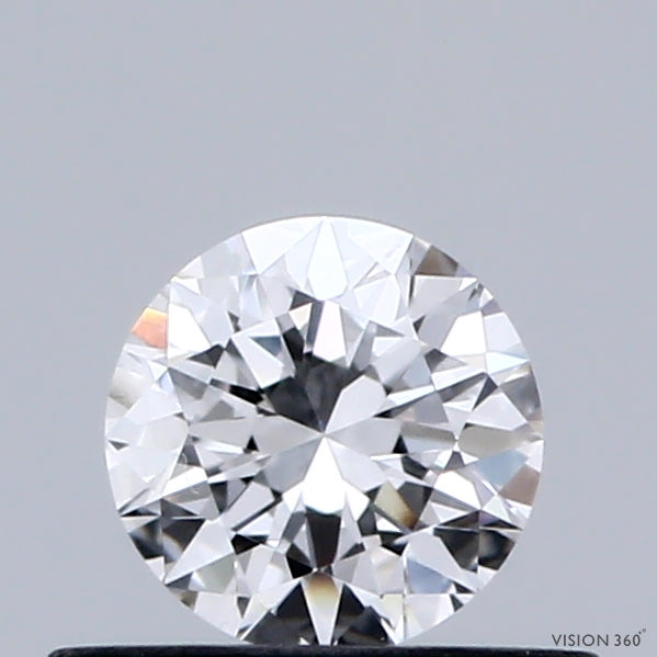 0.40 Carat Round Shaped, Very Good Cut, D Color, VVS2 Clarity, IGI Certified Lab Grown Diamond