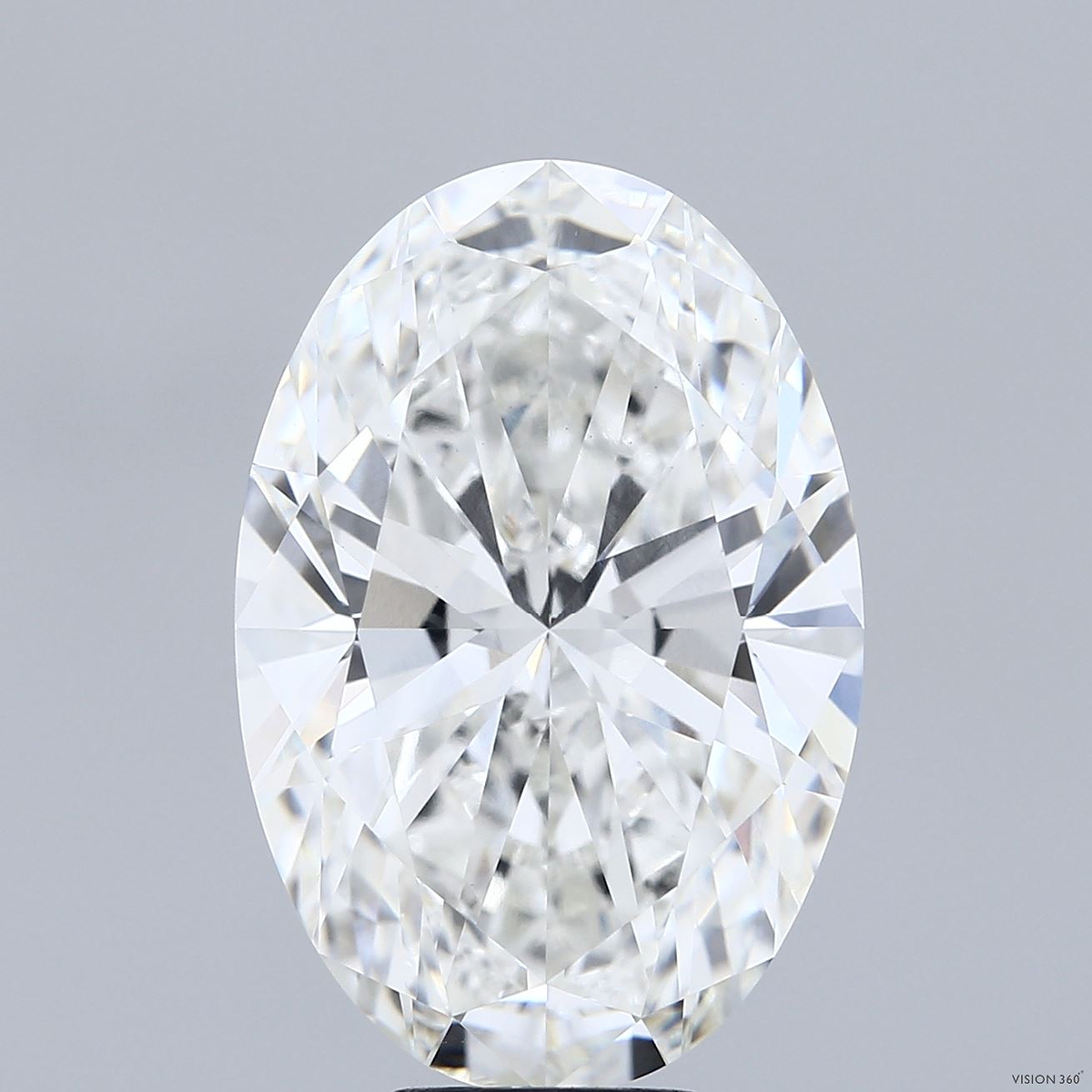 8.66 Carat Oval Shaped, Ideal Cut, G Color, VVS2 Clarity, IGI Certified Lab Grown Diamond