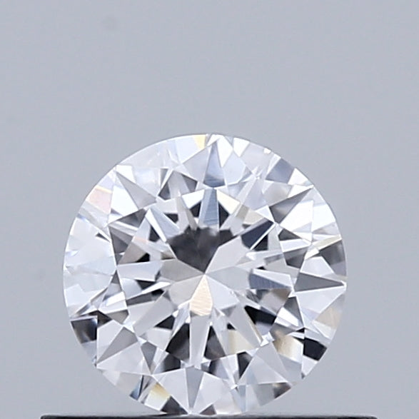 0.44 Carat Round Shaped, Excellent Cut, D Color, VVS2 Clarity, IGI Certified Lab Grown Diamond