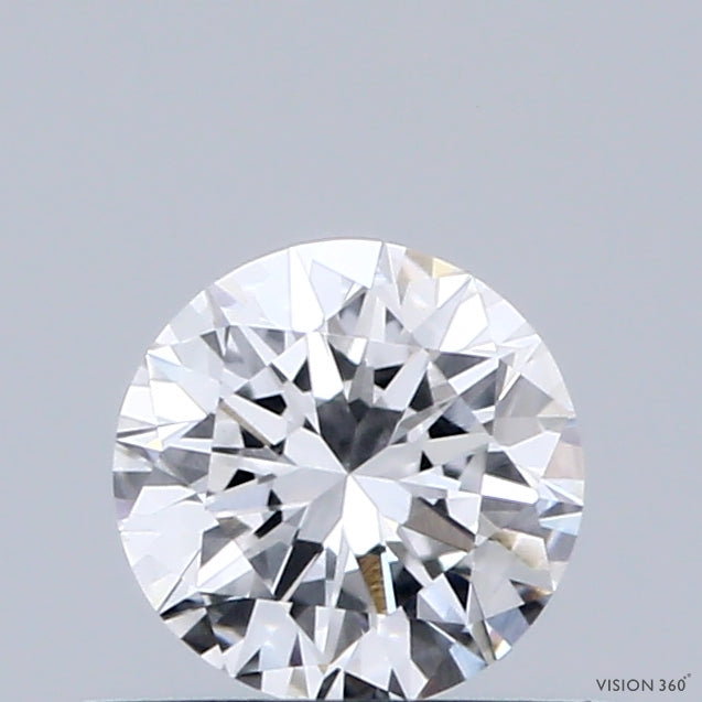 0.48 Carat Round Shaped, Excellent Cut, D Color, VS1 Clarity, IGI Certified Lab Grown Diamond