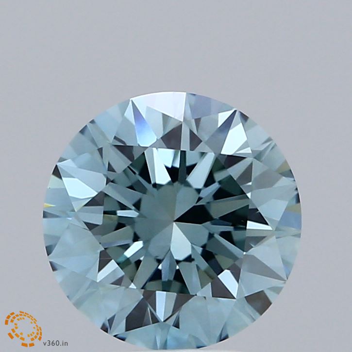2.01 Carat Round Shaped, Excellent Cut, FANCY VIVID GREEN Color, VVS2 Clarity, IGI Certified Lab Grown Diamond