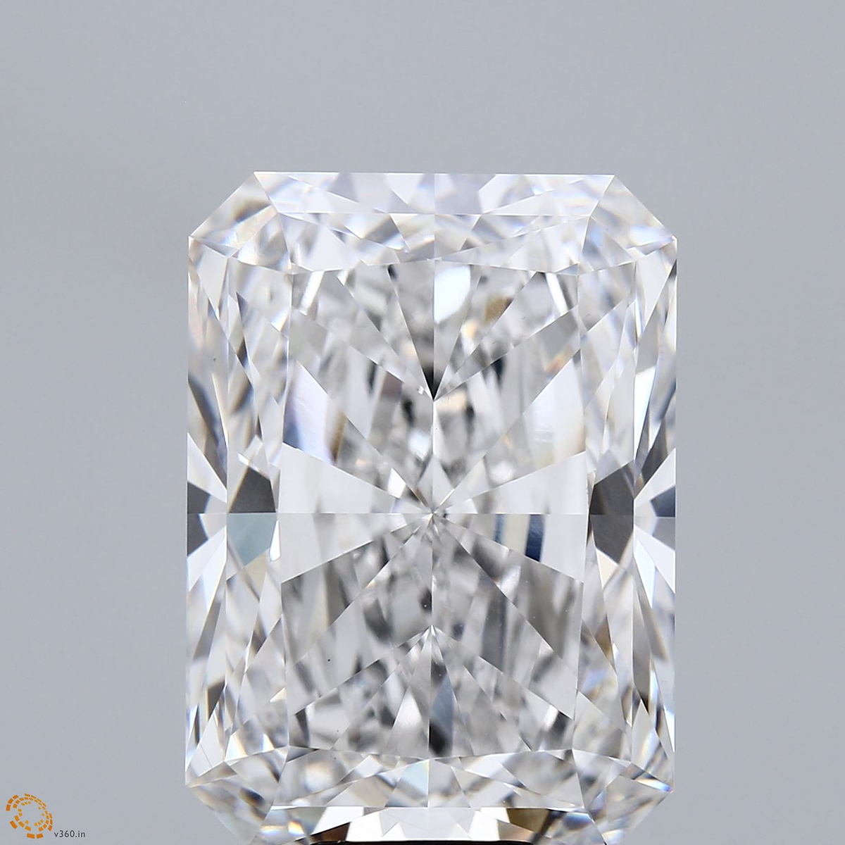 16.20 Carat Radiant Shaped, Ideal Cut, E Color, VVS2 Clarity, IGI Certified Lab Grown Diamond