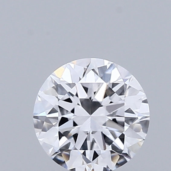 0.43 Carat Round Shaped, Excellent Cut, D Color, VVS2 Clarity, IGI Certified Lab Grown Diamond