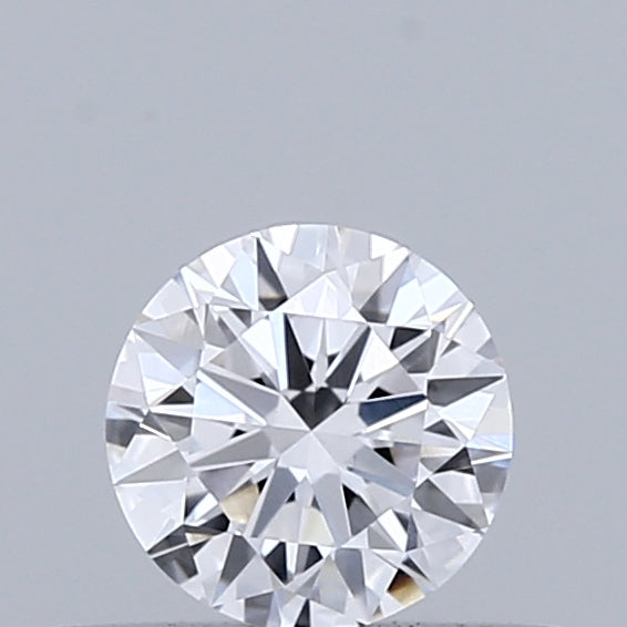 0.37 Carat Round Shaped, Excellent Cut, D Color, VVS1 Clarity, IGI Certified Lab Grown Diamond