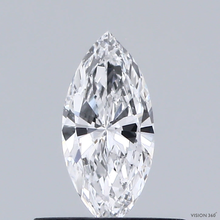 0.32 Carat Marquise Shaped, Very Good Cut, D Color, VS1 Clarity, IGI Certified Lab Grown Diamond