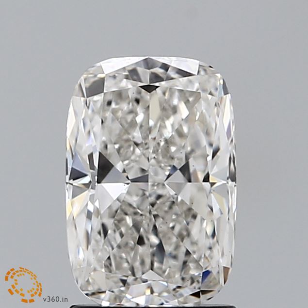 1.54 Carat Cushion Shaped, Excellent Cut, F Color, VS1 Clarity, IGI Certified Lab Grown Diamond