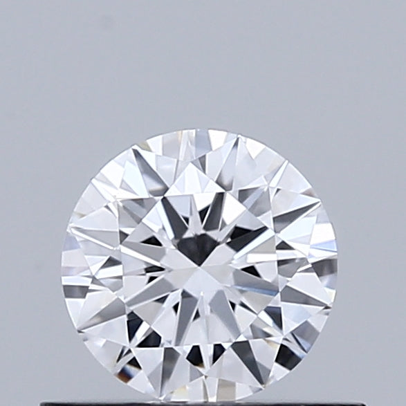 0.45 Carat Round Shaped, Excellent Cut, D Color, VVS2 Clarity, IGI Certified Lab Grown Diamond