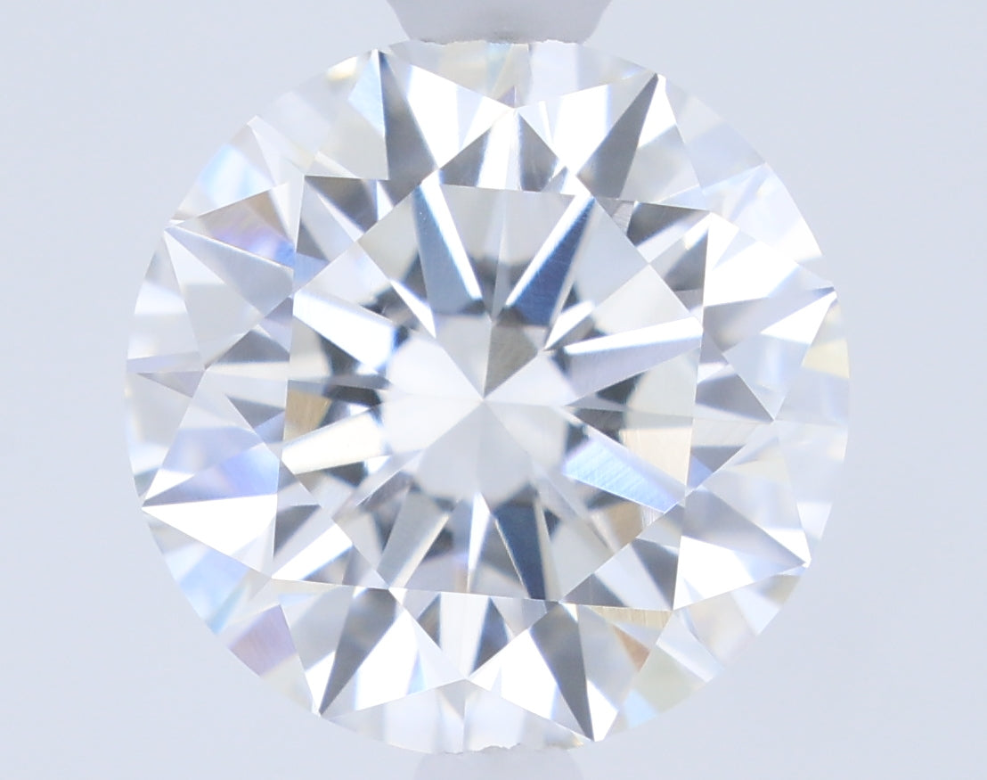 1.13 Carat Round Shaped, Excellent Cut, F Color, VVS2 Clarity, IGI Certified Lab Grown Diamond