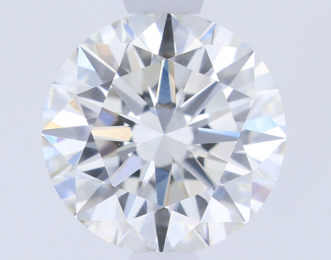 1.04 Carat Round Shaped, Excellent Cut, F Color, VVS2 Clarity, IGI Certified Lab Grown Diamond