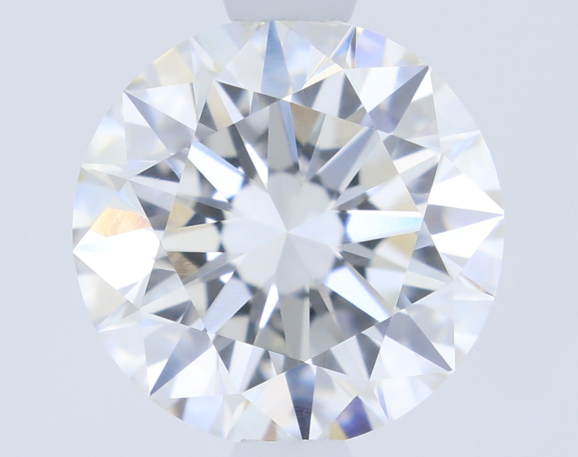 1.25 Carat Round Shaped, Excellent Cut, F Color, VVS2 Clarity, IGI Certified Lab Grown Diamond