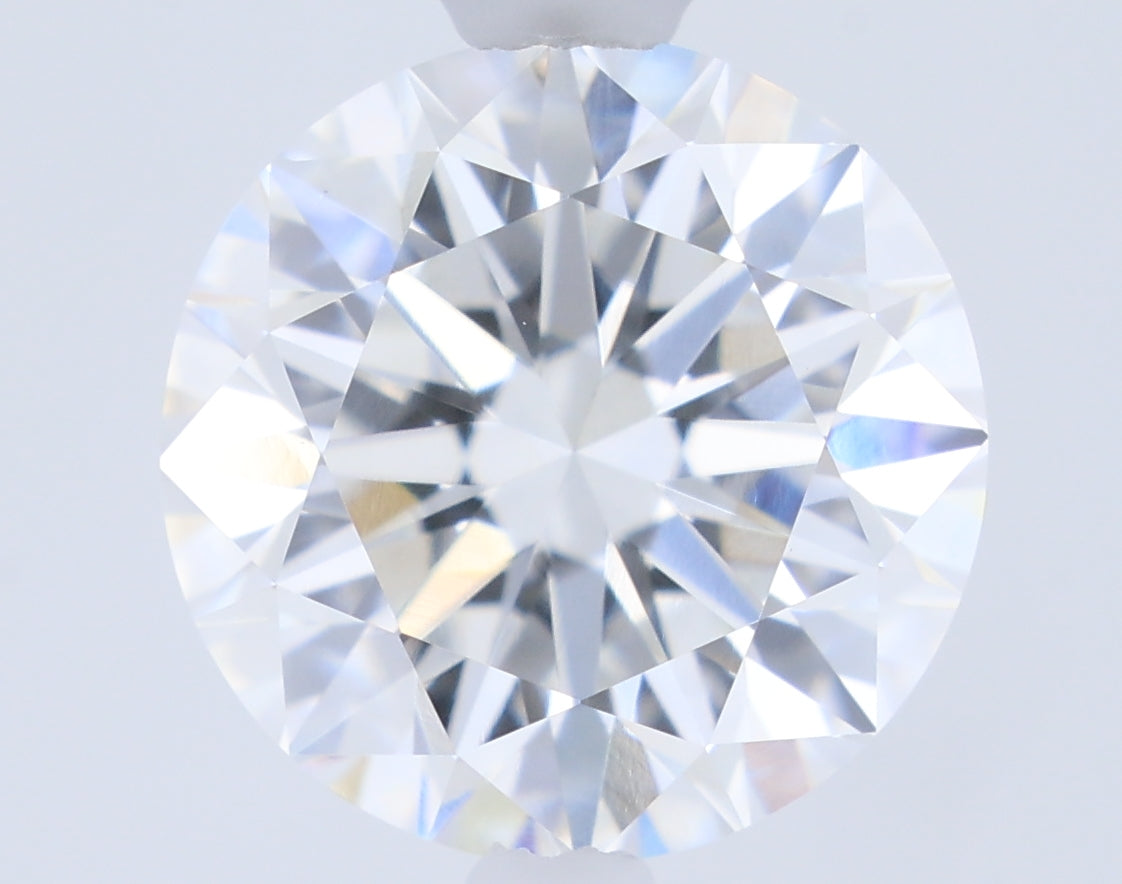 1.28 Carat Round Shaped, Very Good Cut, D Color, VVS2 Clarity, IGI Certified Lab Grown Diamond