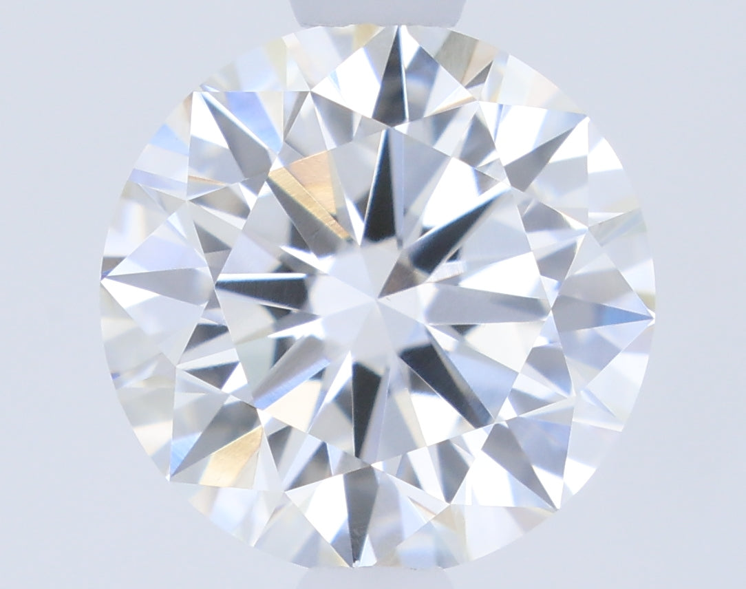 1.09 Carat Round Shaped, Excellent Cut, F Color, VVS2 Clarity, IGI Certified Lab Grown Diamond