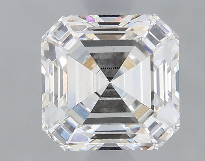 1.22 Carat Asscher Shaped, Ideal Cut, G Color, VS2 Clarity, IGI Certified Lab Grown Diamond