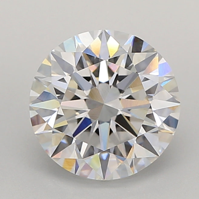 3.02 Carat Round Shaped, Excellent Cut, D Color, VVS2 Clarity, GIA Certified Lab Grown Diamond