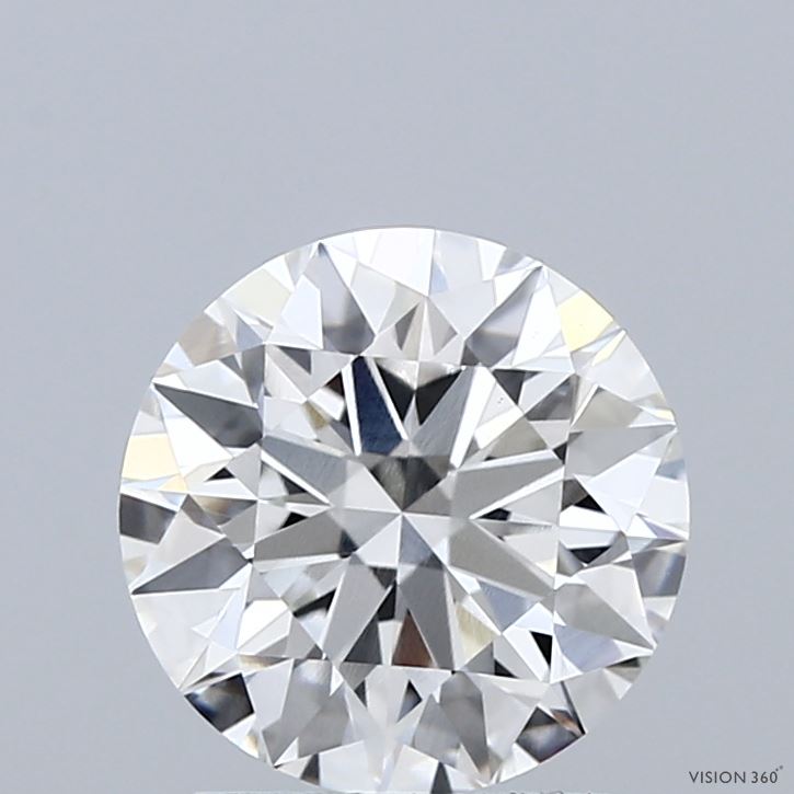 2.05 Carat Round Shaped, Ideal Cut, F Color, VVS2 Clarity, IGI Certified Lab Grown Diamond