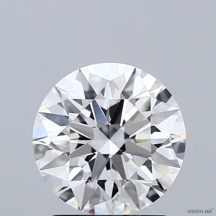 2.00 Carat Round Shaped, Excellent Cut, F Color, VVS2 Clarity, IGI Certified Lab Grown Diamond