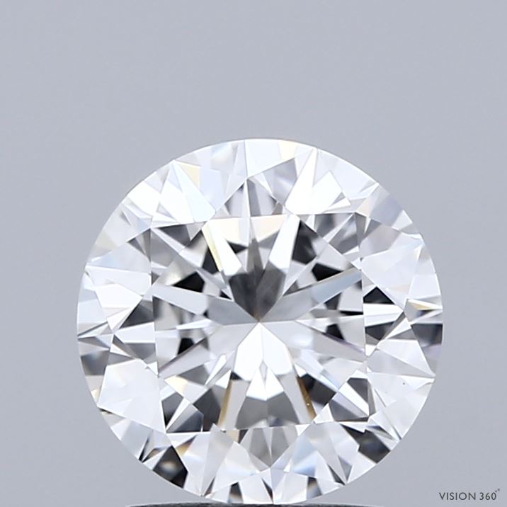 2.00 Carat Round Shaped, Excellent Cut, E Color, VVS2 Clarity, IGI Certified Lab Grown Diamond