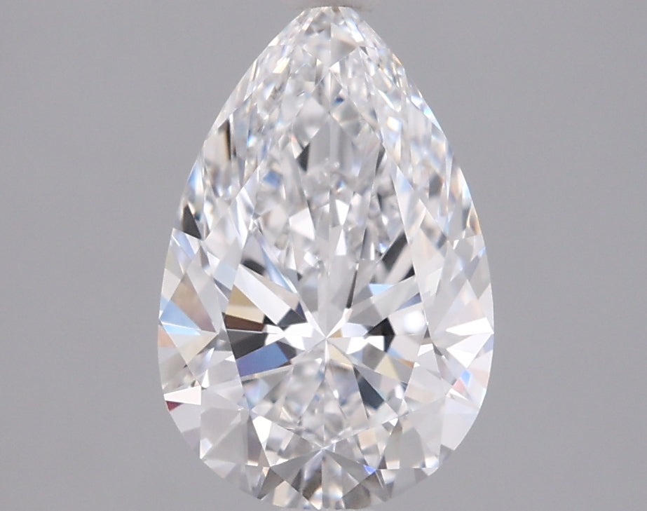 1.52 Carat Pear Shaped, Ideal Cut, D Color, VS1 Clarity, IGI Certified Lab Grown Diamond