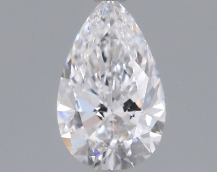 1.04 Carat Pear Shaped, Ideal Cut, D Color, VVS1 Clarity, IGI Certified Lab Grown Diamond