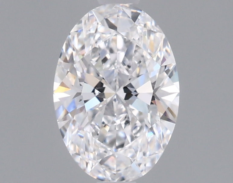 1.06 Carat Oval Shaped, Ideal Cut, D Color, VVS2 Clarity, IGI Certified Lab Grown Diamond