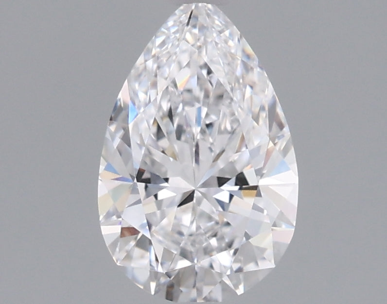 1.02 Carat Pear Shaped, Ideal Cut, D Color, VVS2 Clarity, IGI Certified Lab Grown Diamond