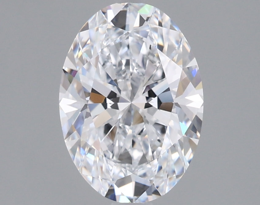1.53 Carat Oval Shaped, Ideal Cut, D Color, VVS1 Clarity, IGI Certified Lab Grown Diamond