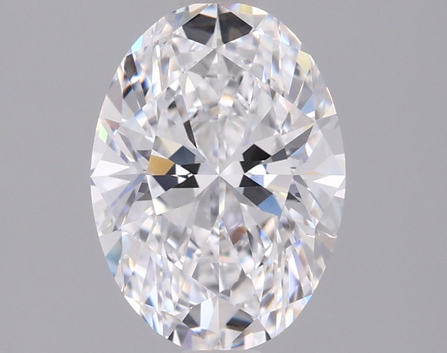 1.57 Carat Oval Shaped, Excellent Cut, D Color, VVS1 Clarity, IGI Certified Lab Grown Diamond
