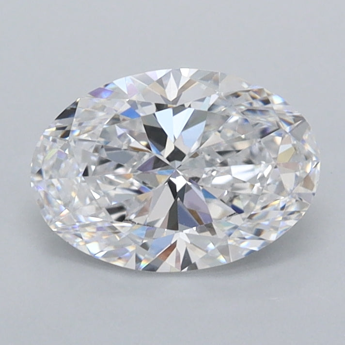1.05 Carat Oval Shaped, Ideal Cut, D Color, IF Clarity, IGI Certified Lab Grown Diamond
