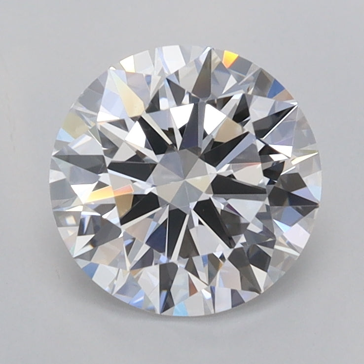 1.51 Carat Round Shaped, Ideal Cut, D Color, VVS1 Clarity, IGI Certified Lab Grown Diamond