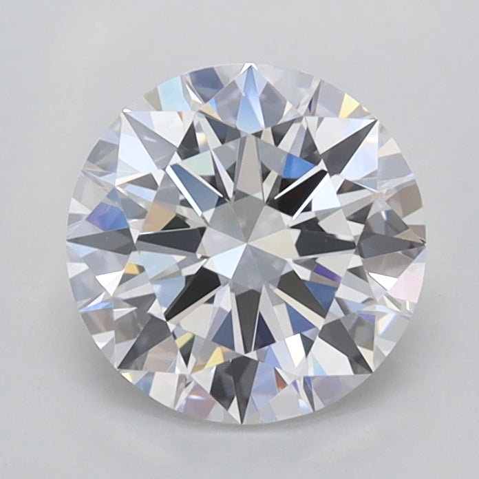 1.30 Carat Round Shaped, Excellent Cut, D Color, VVS2 Clarity, IGI Certified Lab Grown Diamond