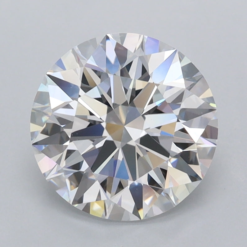 2.11 Carat Round Shaped, Ideal Cut, D Color, FL Clarity, IGI Certified Lab Grown Diamond