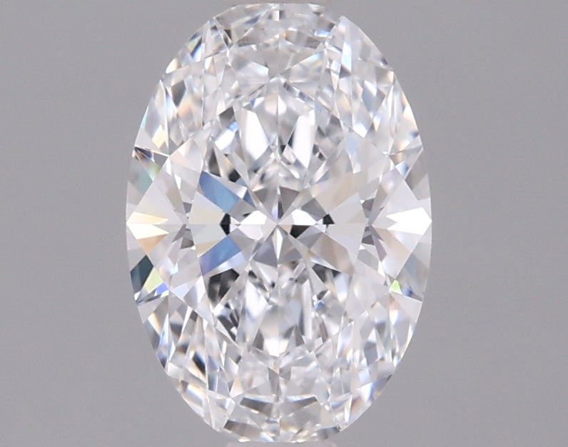 1.05 Carat Oval Shaped, Ideal Cut, D Color, FL Clarity, IGI Certified Lab Grown Diamond