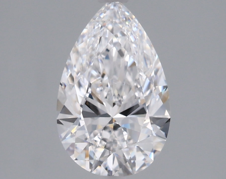 1.36 Carat Pear Shaped, Ideal Cut, D Color, VVS1 Clarity, IGI Certified Lab Grown Diamond