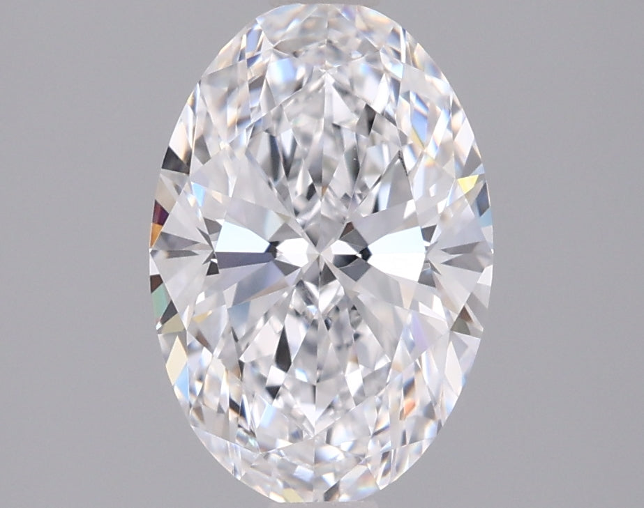 1.61 Carat Oval Shaped, Ideal Cut, D Color, VVS1 Clarity, IGI Certified Lab Grown Diamond