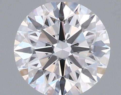 0.53 Carat Round Shaped, Excellent Cut, D Color, VVS2 Clarity, IGI Certified Lab Grown Diamond