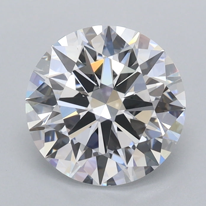 1.45 Carat Round Shaped, Excellent Cut, D Color, VVS2 Clarity, IGI Certified Lab Grown Diamond