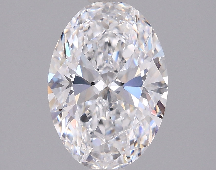 1.52 Carat Oval Shaped, Ideal Cut, D Color, VVS1 Clarity, IGI Certified Lab Grown Diamond