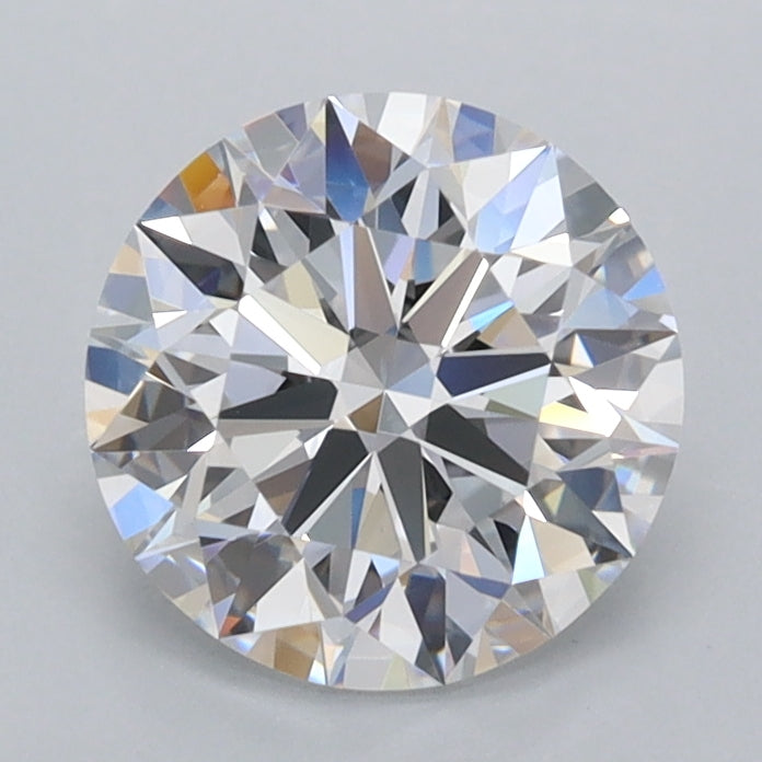 1.55 Carat Round Shaped, Ideal Cut, D Color, VVS1 Clarity, IGI Certified Lab Grown Diamond
