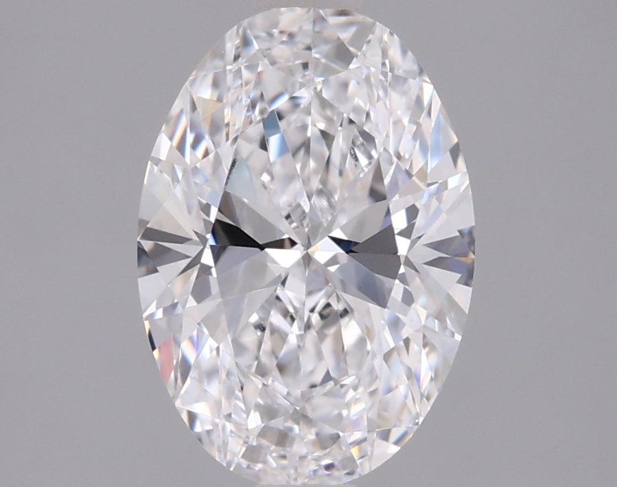 1.53 Carat Oval Shaped, Ideal Cut, D Color, VVS1 Clarity, IGI Certified Lab Grown Diamond