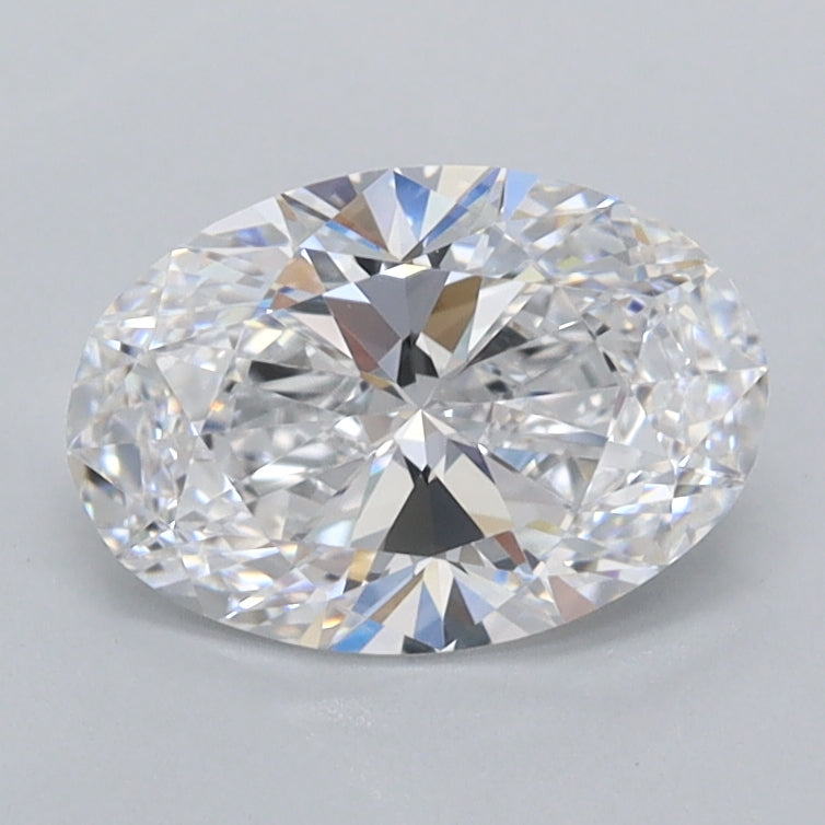 1.18 Carat Oval Shaped, Ideal Cut, D Color, VVS1 Clarity, IGI Certified Lab Grown Diamond