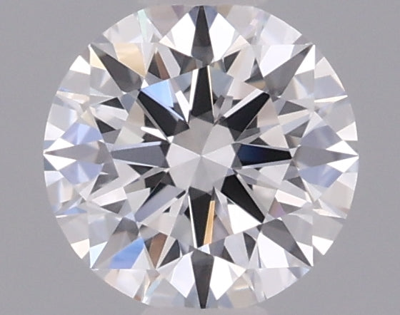 0.53 Carat Round Shaped, Ideal Cut, D Color, VVS2 Clarity, IGI Certified Lab Grown Diamond